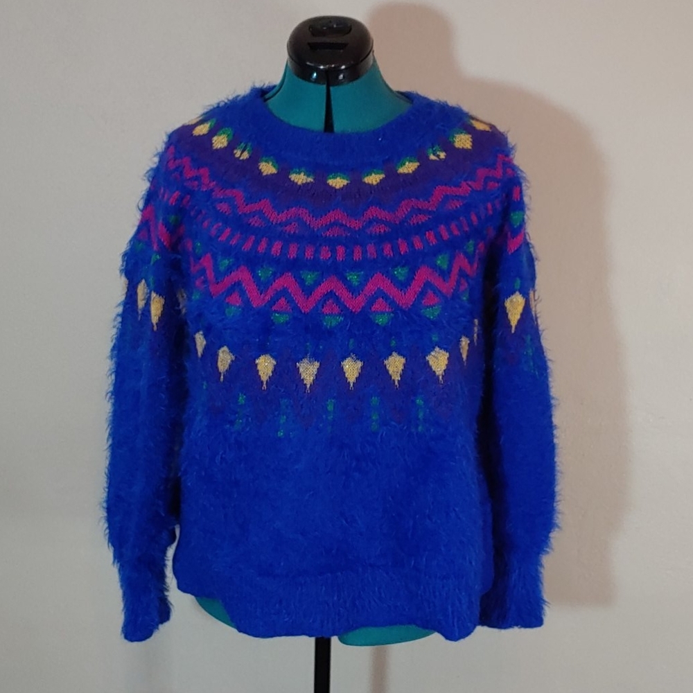 Fuzzy sweater